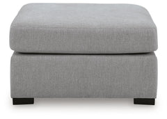 Lakepoint - Oversized Accent Ottoman - Nickel