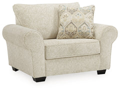 Haisley Oversized Chair and Ottoman