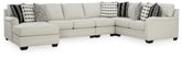Huntsworth 5-Piece Sectional with Chaise