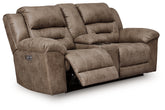 Stoneland Power Reclining Loveseat with Console