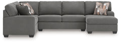 Newellen 3-Piece Sectional with Chaise