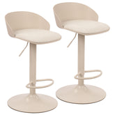 Mabel - Adjustable Air Lift Stool (Set of 2)