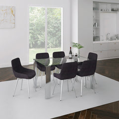 Frankfurt - Dining Table - Stainless Steel