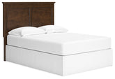 Danabrin - Full Panel Headboard - Brown