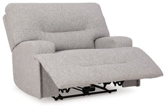 Acklen Place - Wide Seat Power Recliner - Pewter