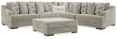 Bayless 3-Piece Sectional and Ottoman