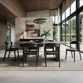 Bazul/Nicco - 7 Piece Dining Set - Mocha