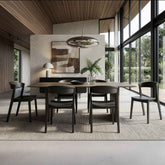 Bazul/Nicco - 7 Piece Dining Set - Mocha