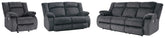 Burkner Power Reclining Sofa, Loveseat and Recliner