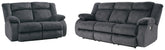 Burkner Reclining Sofa and Loveseat
