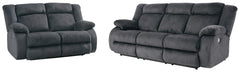 Burkner Reclining Sofa and Loveseat
