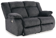 Burkner Reclining Sofa and Loveseat
