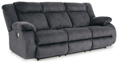 Burkner Reclining Sofa and Loveseat