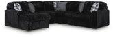 Midnight-Madness - 5 Piece Sectional