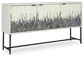 Freyton - Accent Cabinet - White / Gray