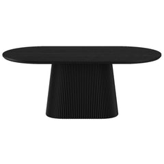 Tovas/Bexley - 7 Piece Dining Set - Black / Mushroom