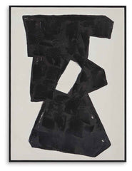 Garviery - Wall Art - Black / Cream