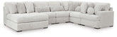 Cuddle Plush 6-Piece Sectional with Chaise