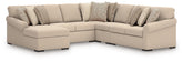 LadyMae 5-Piece Sectional with Chaise