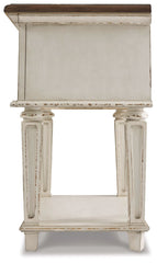 Realyn - One Drawer Night Stand - Chipped White