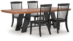 Greddinton - Extension Dining Table Set