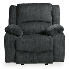 Draycoll - Power Rocker Recliner - Fabric - Slate