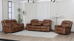 Luna 3-Piece Manual Reclining Sofa Set