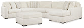 Chessington 4-Piece Sectional and Oversized Accent Ottoman