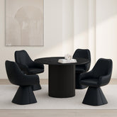 Tovas/Caprese - 5 Piece Dining Set - Black