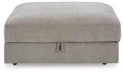 Aslan Court - Ottoman With Storage - Pebble