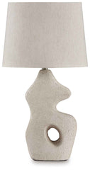 Chadrich - Paper Table Lamp (Set of 2) - Antique Beige
