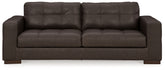 Luigi - Sofa - Leather Match - Thunder