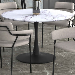 Zilo - Dining Table Large - Black / White