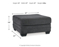 Tracling Oversized Ottoman