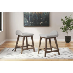 FLOOR MODEL Ashley Lyncott D615-124 Upholstered Barstool