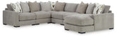 Aslan Court - 6 Piece Sectional