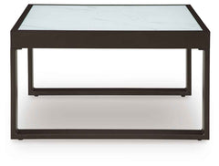 Beachloft - Square Cocktail Table - Black / Gray