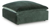 Carriage View Oversized Accent Ottoman