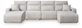 Modmax II - Reclining Sectional - Stone
