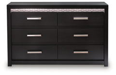 Brizmore - Six Drawer Dresser - Black
