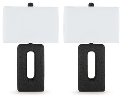 Wimmings - Poly Table Lamp (Set of 2) - Black