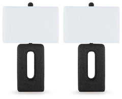 Wimmings - Poly Table Lamp (Set of 2) - Black
