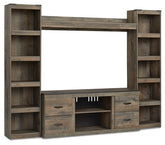 Trinell - 4-Piece Entertainment Center With 60" TV Stand - Home Style Furniture