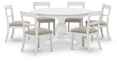 Greddinton - Round Dining Table Set