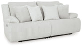 Top Tier - 2-Piece Sectional Loveseat With RAF And LAF Recliner - Alloy
