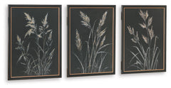 Janisburg - Wall Art Set (Set of 3) - Black / White / Brown