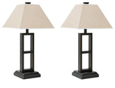 Deidra - Metal Table Lamp (Set of 2) - Black