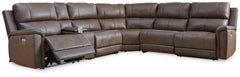 Beryton 5-piece Power Reclining Sectional
