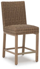 Walton Bridge - Barstool (Set of 2) - Driftwood