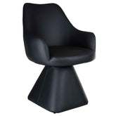 Caprese - Swivel Dining Chair - Black